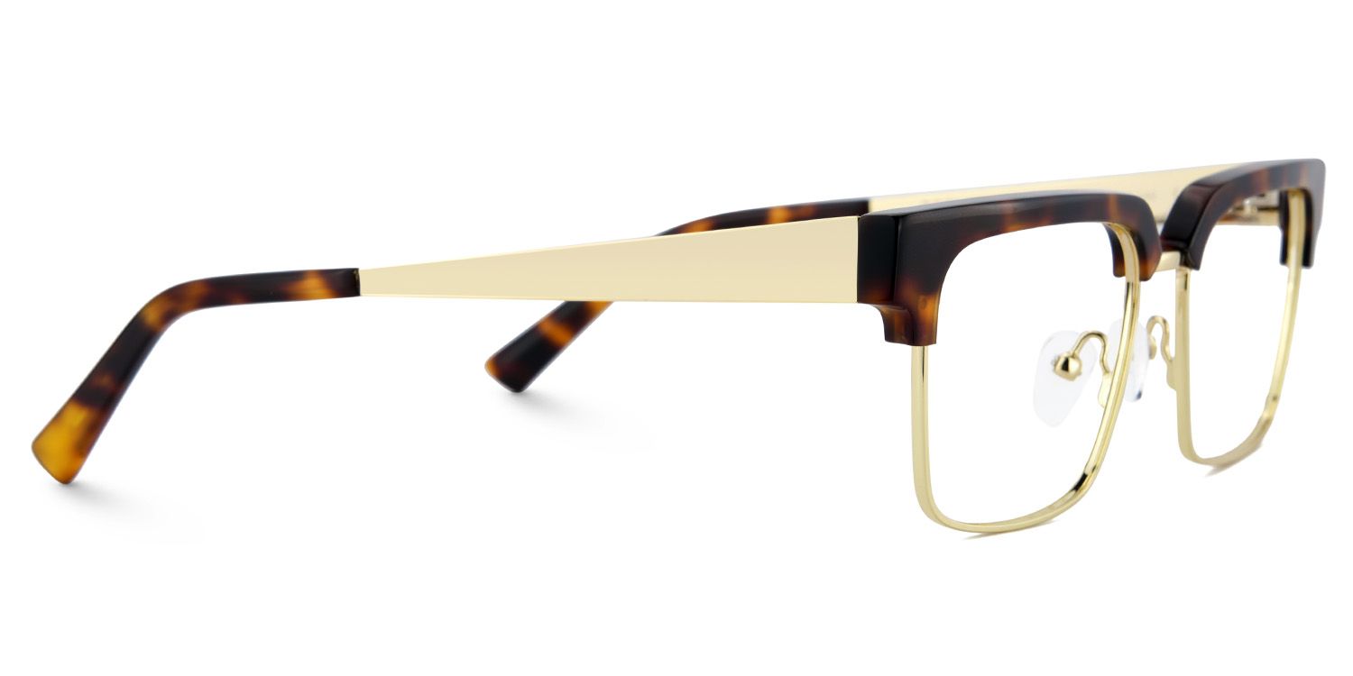 Tortoise Browline Frame Glasses - Gerena on Sale | Zeelool4