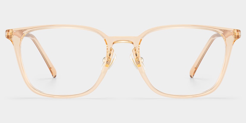 Lily Rectangle Yellow Glasses