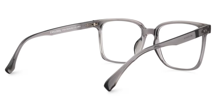 Contreras Square Gray Glasses | Zeelool Glasses