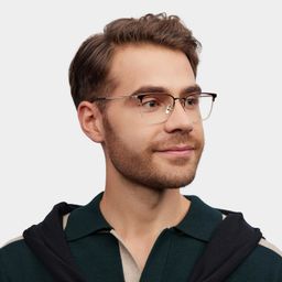 Cole Browline Brown Glasses1