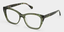 Maple Green Butterfly Glasses3