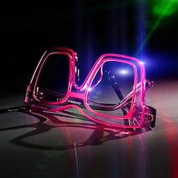 Legette Square Pink Glasses4