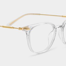 Vilanova Round Clear Glasses4