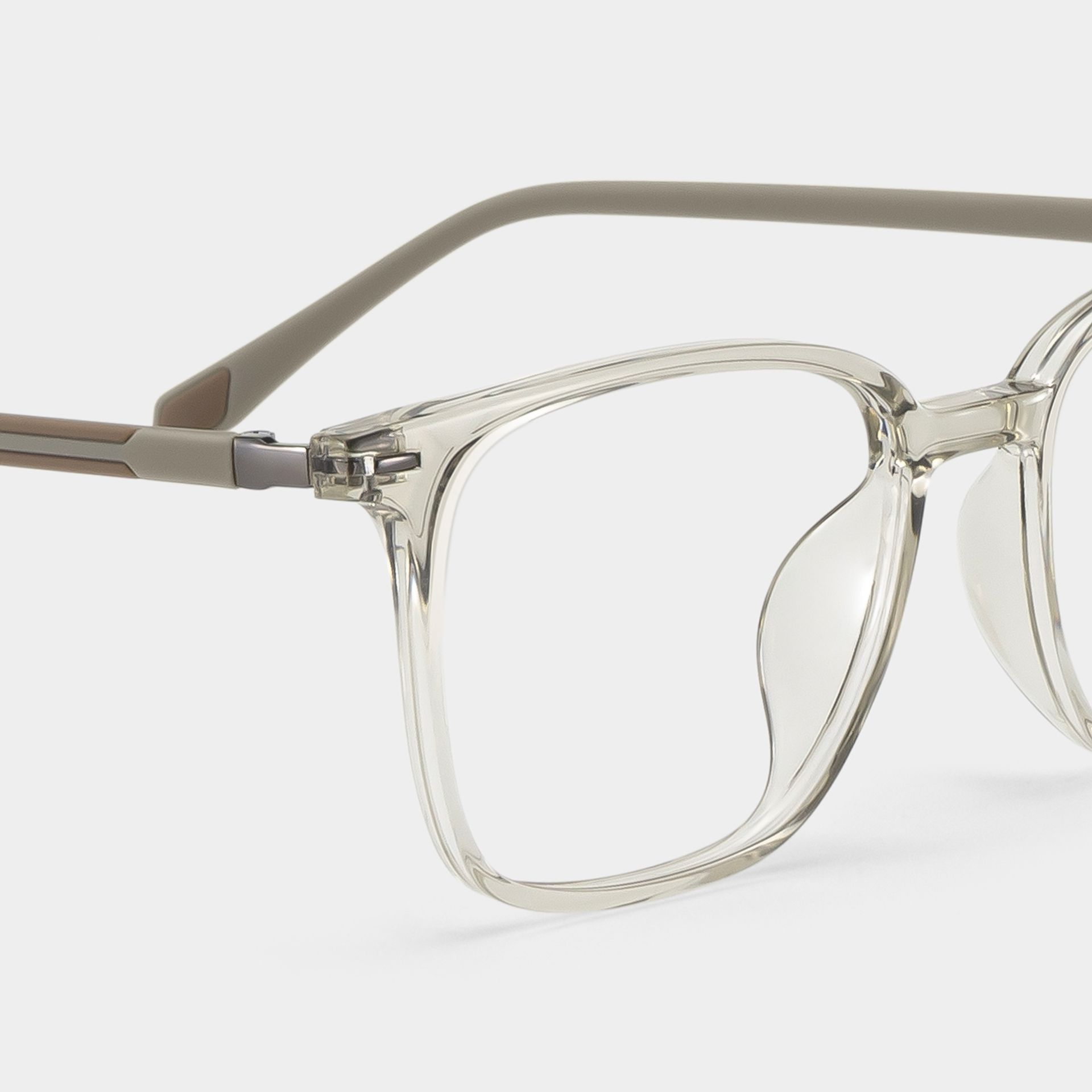 Charles Square Green Glasses with Full Rim | ZEELOOL5