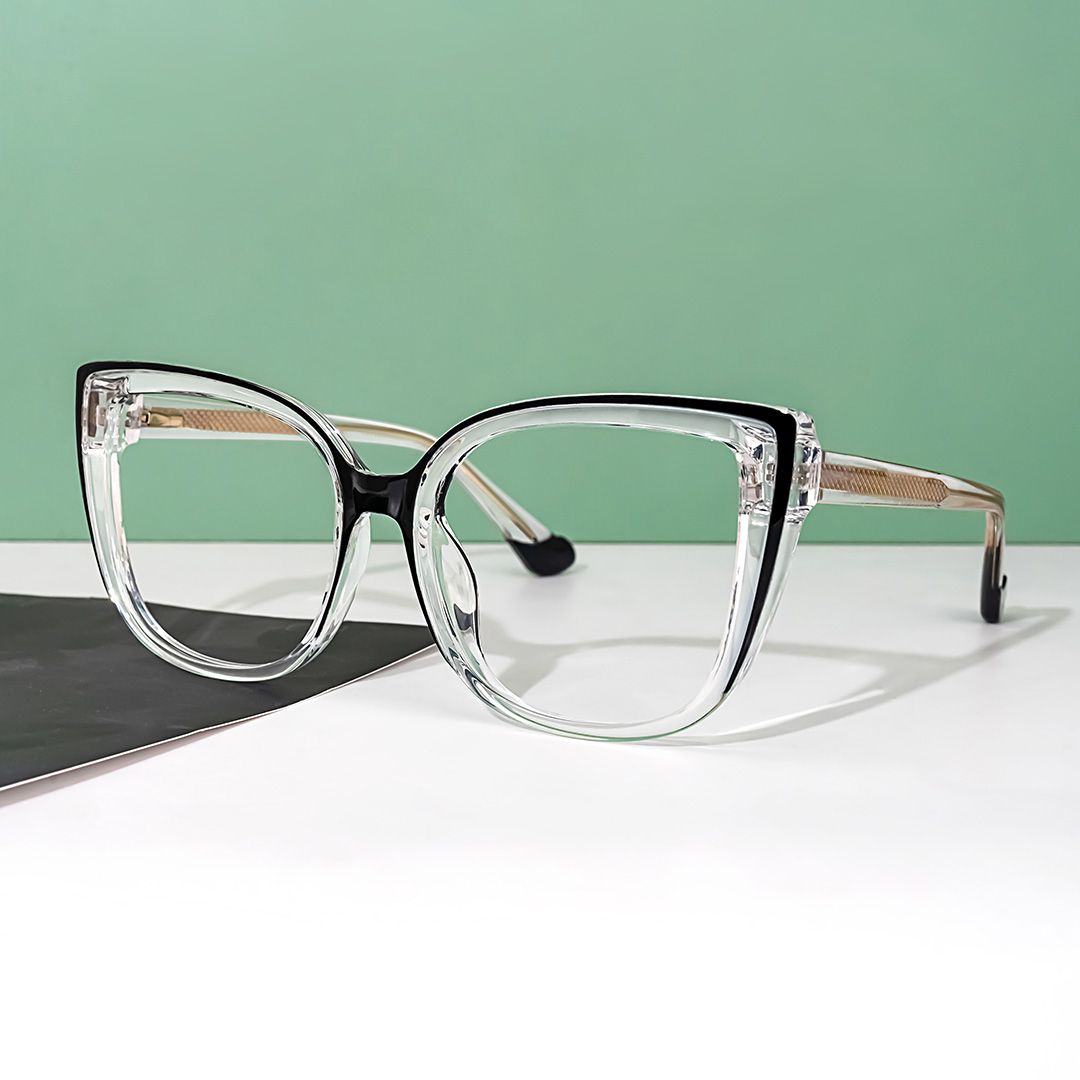 Fenn Cateye Clear Glasses4
