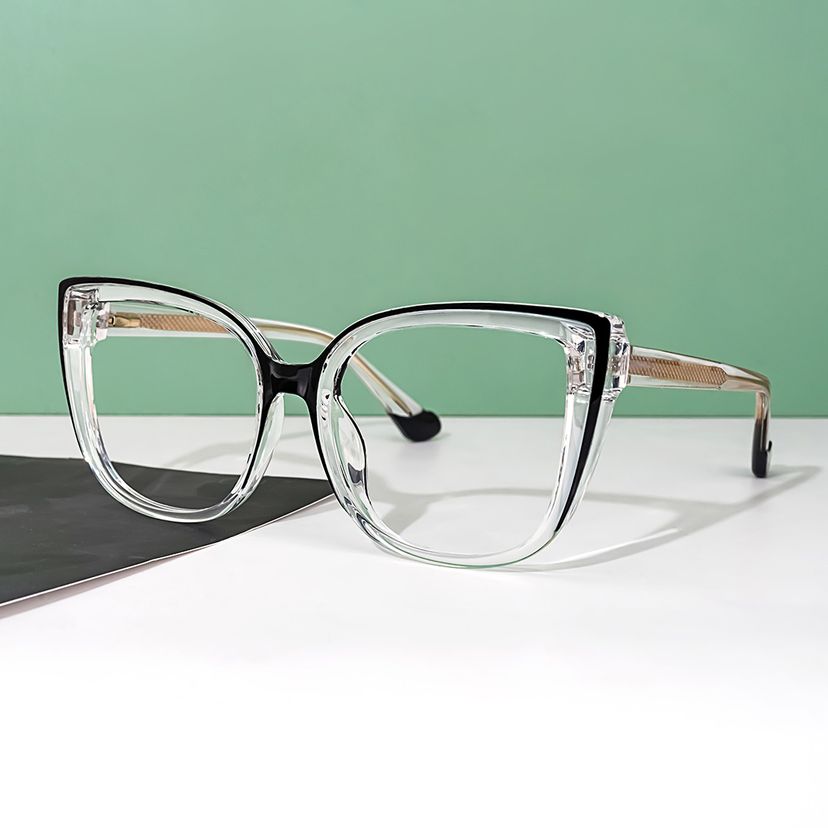 Fenn Cateye Clear Glasses
