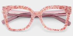 Renata Square Pink Glasses3