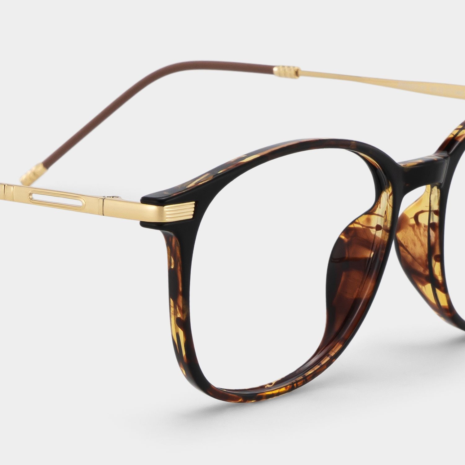 Greene Square Tortoise Frame Glasses | ZEELOOL6