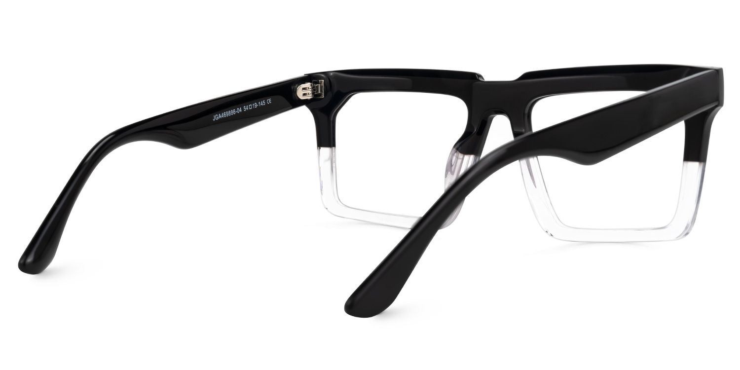 Moreland Rectangle Two-Tone Eyeglasses Online3