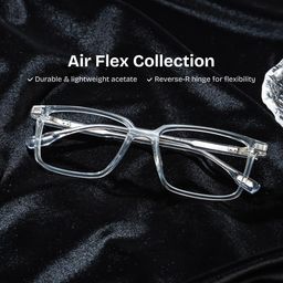 Cyrus Rectangle Gray Glasses0