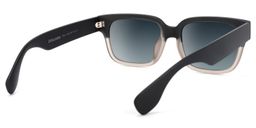 Colin Rectangle Black-Gray Sunglasses3
