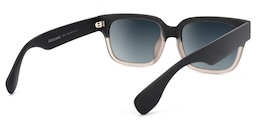 Colin Rectangle Black-Gray Sunglasses3