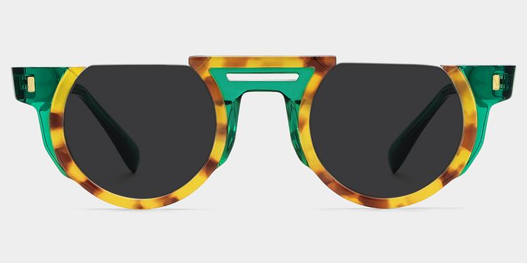 Mastin Round Tortoise Glasses