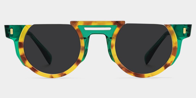 Mastin Round Tortoise Glasses