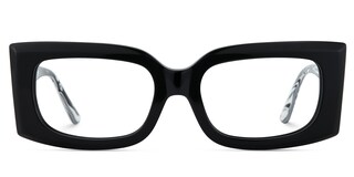Orduno Rectangle Black Glasses1