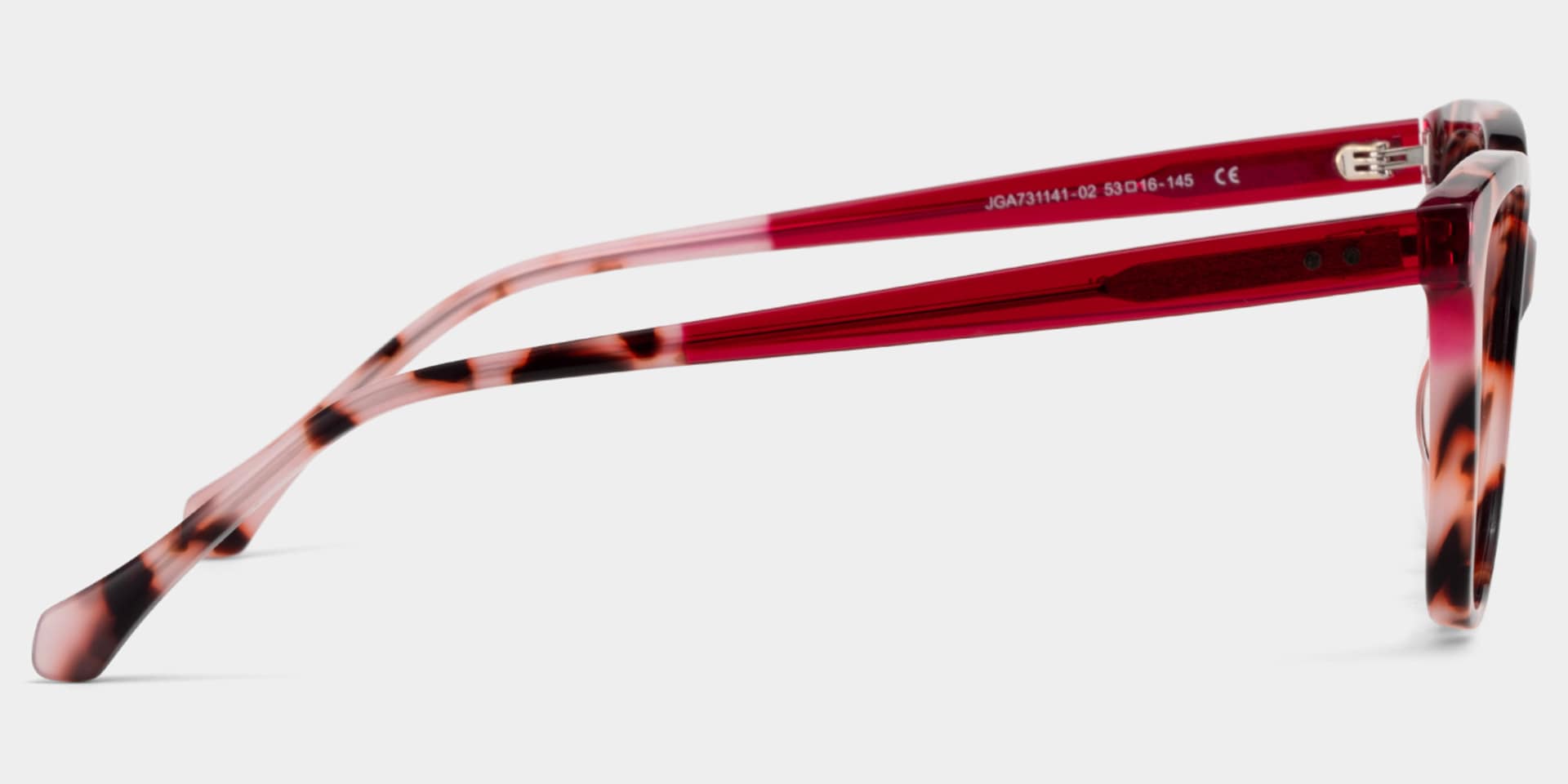 Lena Square Pink Tortoise Frame Eyeglasses for Woman| ZEELOOL4