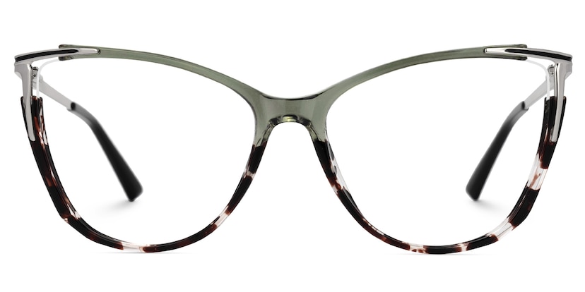 Yomary Cateye Two-Tone Glasses