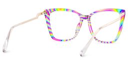 Awilda Cateye Multicolor Glasses5