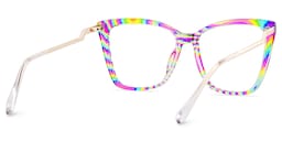 Awilda Cateye Multicolor Glasses5