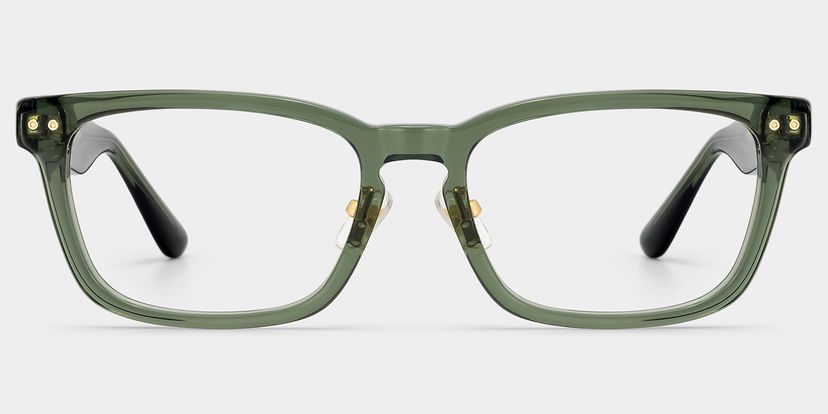 Buzz Green Rectangle Glasses