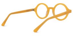 Netini Round Yellow Glasses3