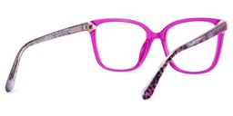 Nolan Square Neon Pink Glasses6
