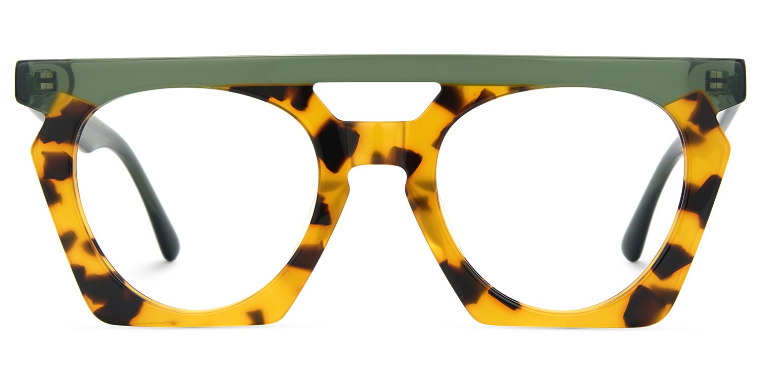 Machado Aviator Two-Tone Eyeglasses and Frame Glasses0