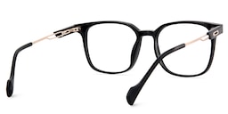 Chloe Square Black Glasses5