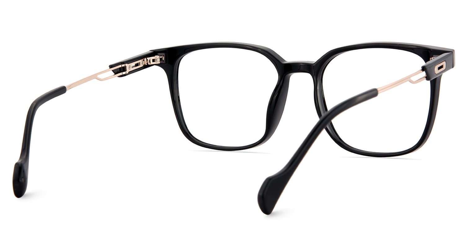 Chloe Square Black Glasses5