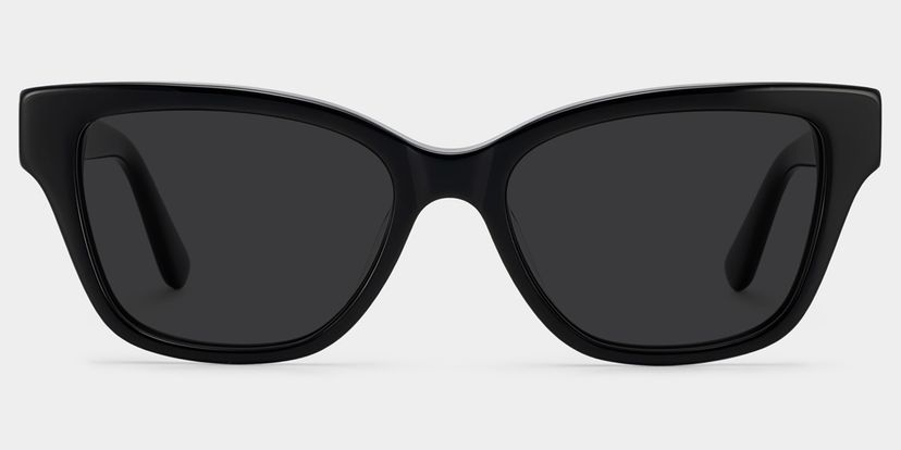 Miranda Black Cat eye Sunglasses