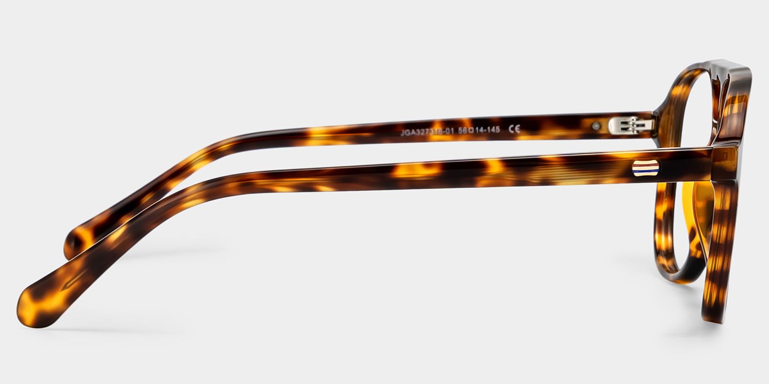 Luna Tortoise Aviator Glasses | Lightweight Athleisure