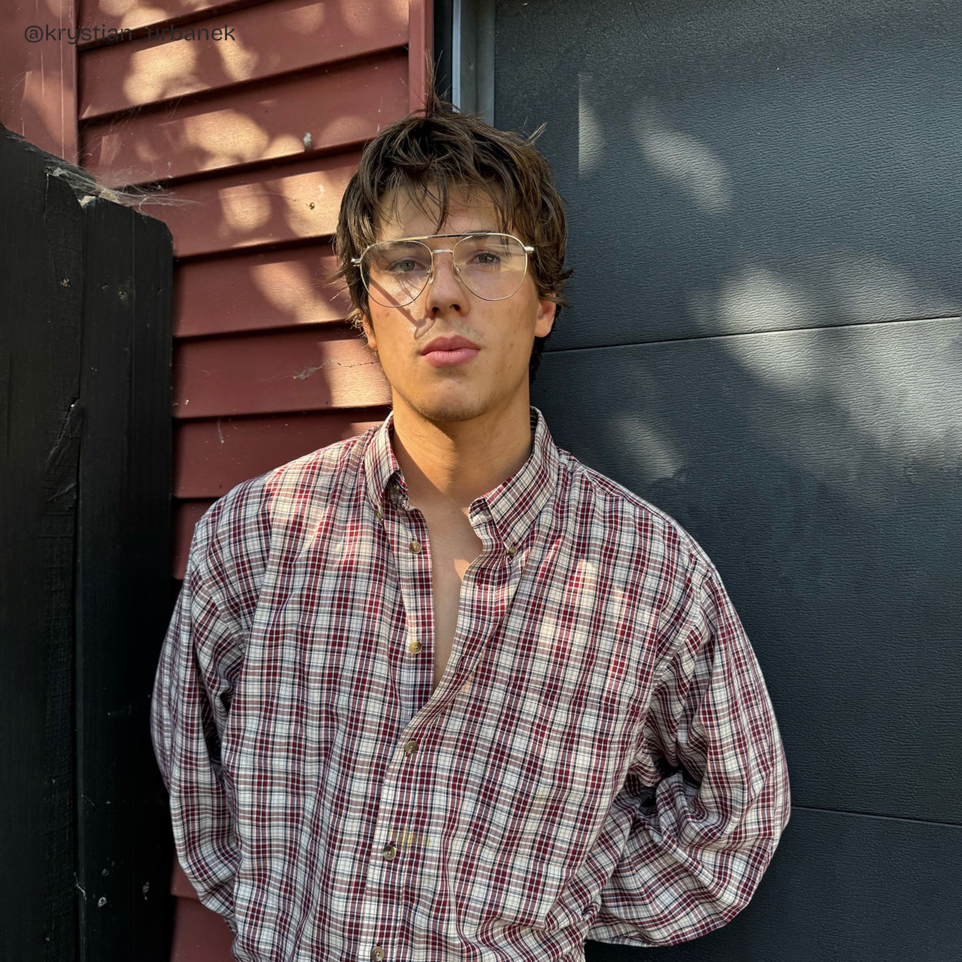 Calvin retro aviator Frame glasses Online | ZEELOOL9