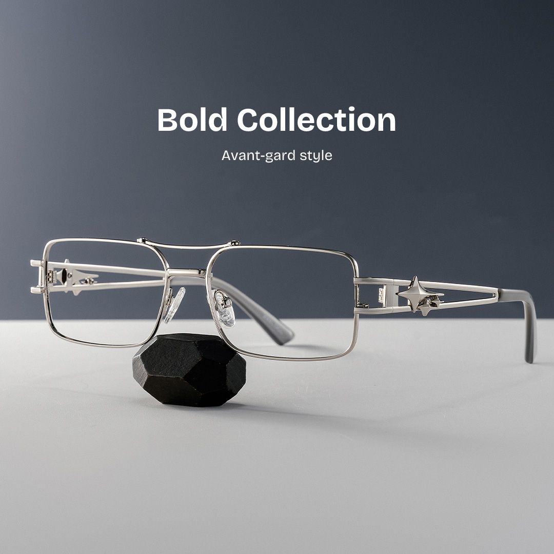Eric metal aviator Frame glasses Glasses Online | ZEELOOL