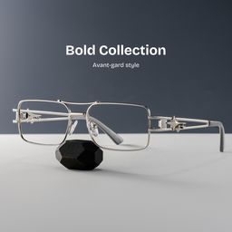 Eric Aviator Silver Glasses0