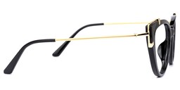 Arielle Cateye Black Glasses2