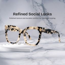 Minguela Square Brown-Tortoise Glasses0