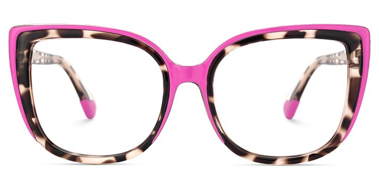 Fenn Cateye Pink Tortoise Glasses