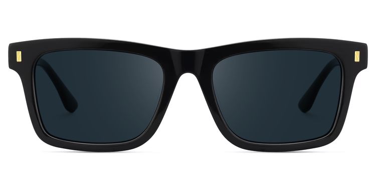 Sammi Square Black Sunglasses