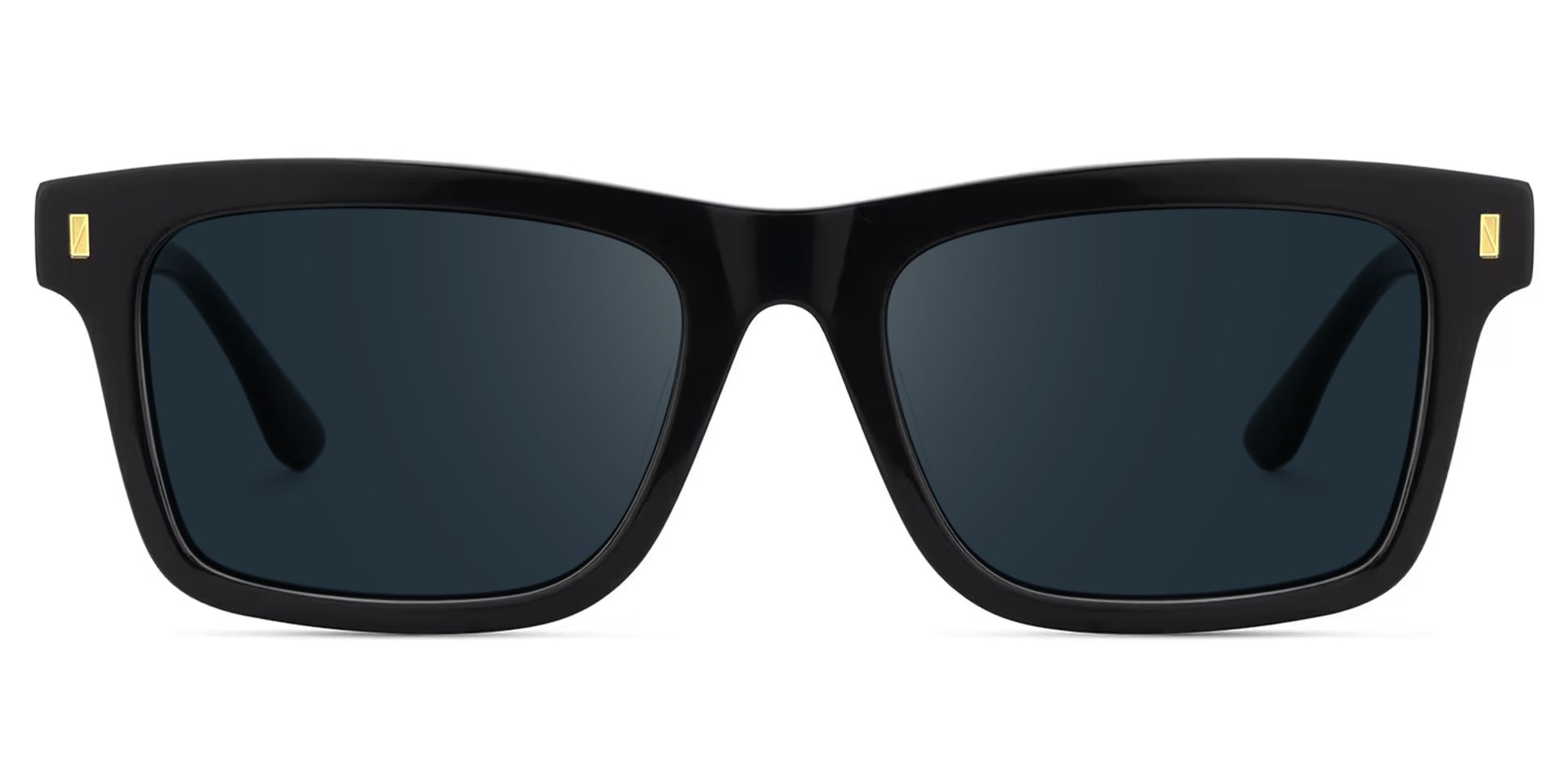 Men's Black Eyeglasses With Rectangle Shape0