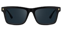 Sammi Square Black Sunglasses0