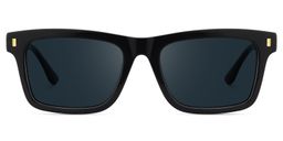 Sammi Square Black Sunglasses0