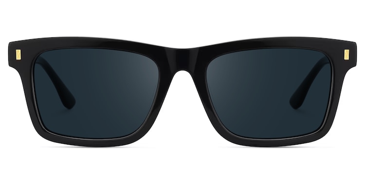 Sammi Square Black Sunglasses