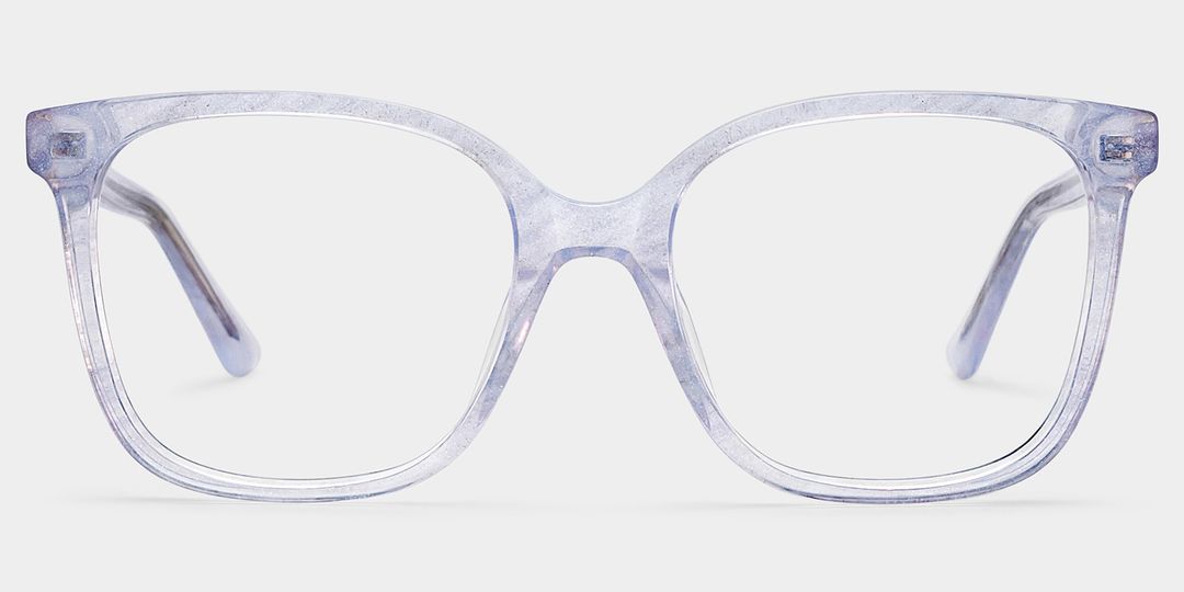 Caroline Clear Square Glasses