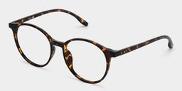 Blanco Round Tortoise Glasses2
