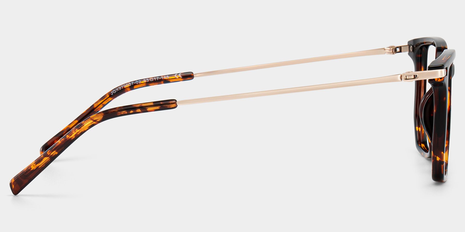 Michelle Rectangle Tortoise Eyeglasses in Lightweight Frame | ZEELOOL4