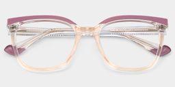 Tawana Square Purple Glasses1