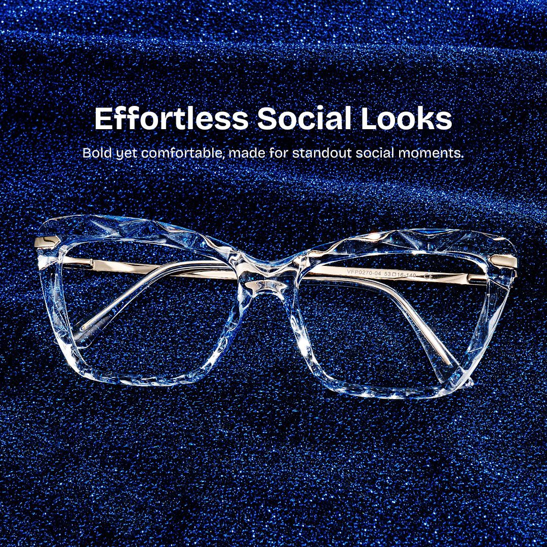 Juliet Clear Cat eye Frame Glasses for Women | ZEELOOL0