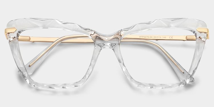 Juliet Cateye Clear Glasses