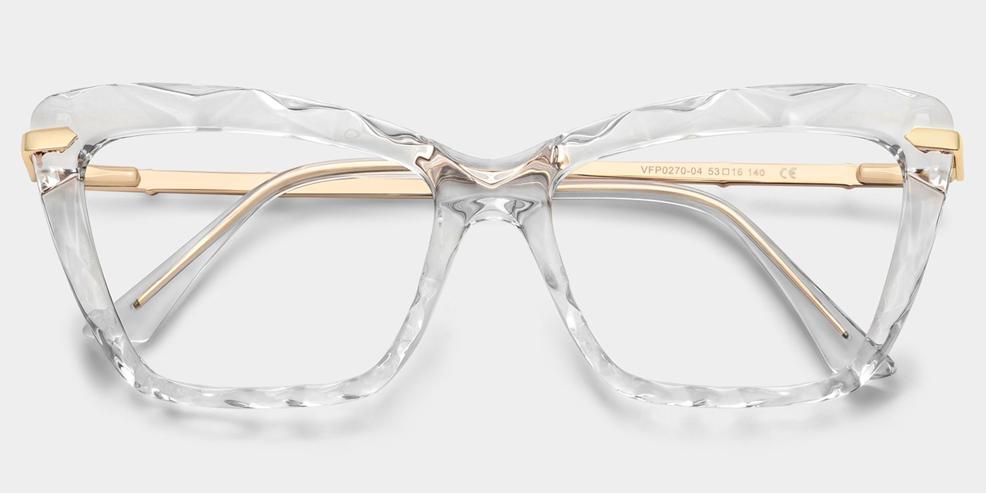 Juliet Clear Cateye Frame Glasses | Zeelool1