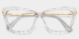 Juliet Cateye Clear Glasses1